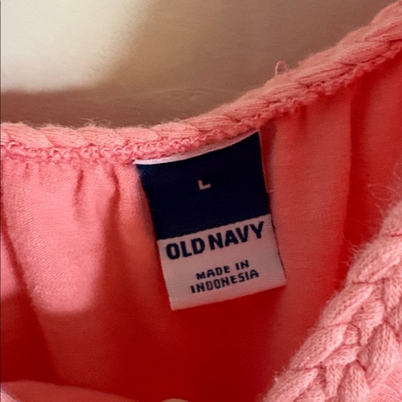 Old Navy Tiered Pink Casual Dress - Size Large - Picture 3 of 7